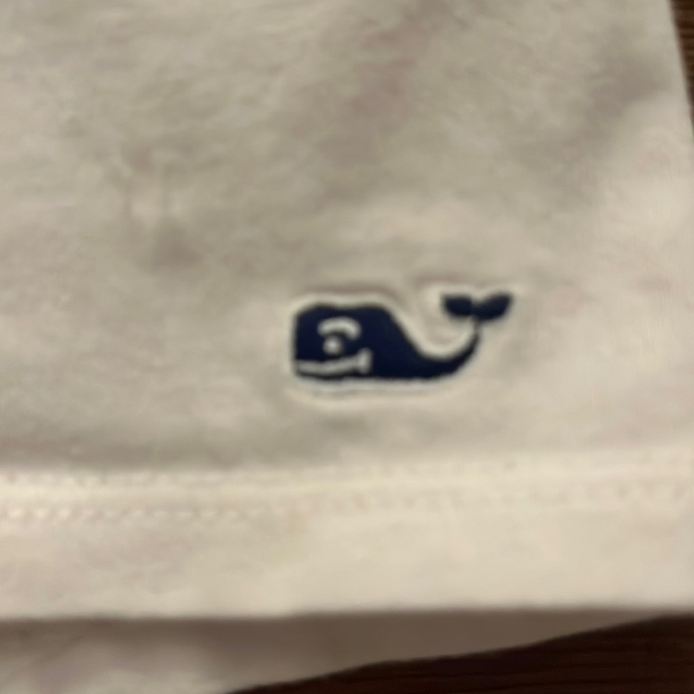 Vineyard Vines Girl’s Gathered Neck Long Sleeve Shirt Size M - Picture 2 of 4